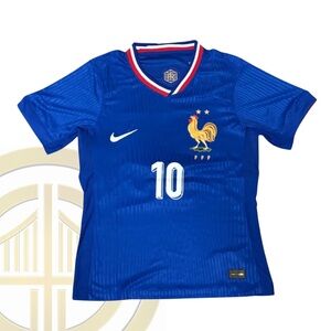 Kylian Mbappe #10 France Home Jersey